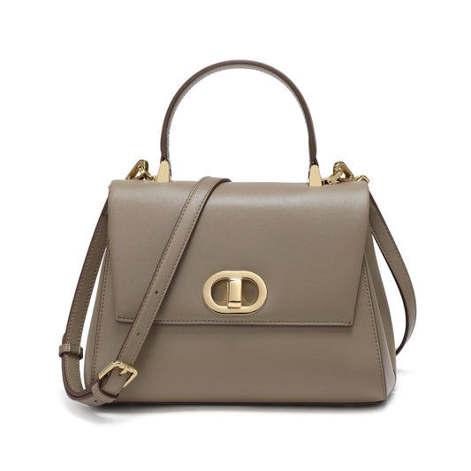 Top Handle Bag Leather Satchel Bags for Women Luxury Designer Business Crossbody Work Purse with Multiple Internal Pockets