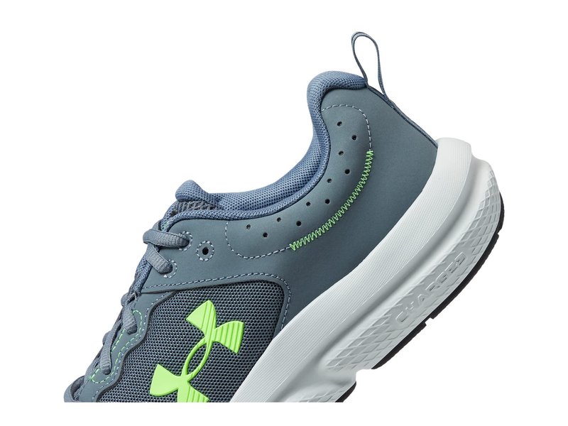 Under Armour Men's Charged Assert 10, (101) Gravel/Gravel/Lime Surge, 12.5, US