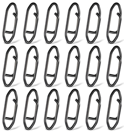 Thrymme Speed Clips for Fishing Lures, 100 Pcs Speed Clips Fishing, Crankbait, Freshwater Saltwater (0.7 X 0.2 Inch)