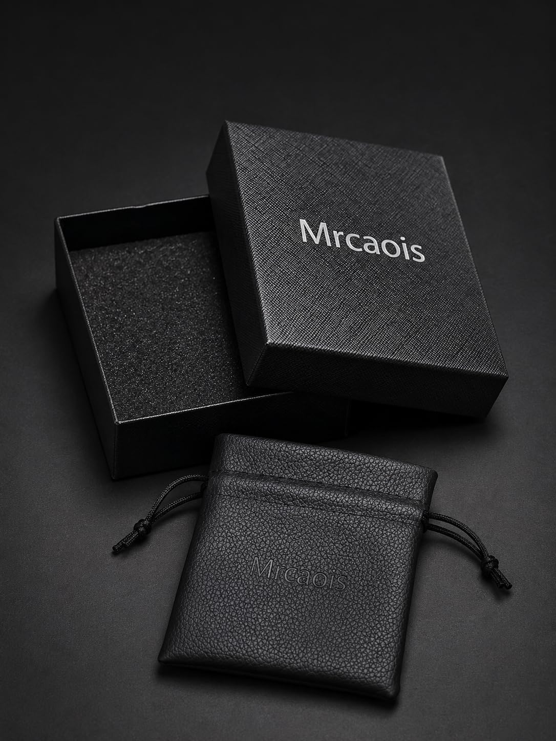 Mrcaois Mens Gold & Brown Leather Bracelet, Charm Cross Wristband - Stylish Fashion Jewelry for Men, Birthday - 8.3 Inch