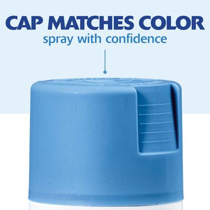 Rust-Oleum 334080-6PK Painter's Touch 2X Ultra Cover Spray Paint, 12 oz, Satin Wildflower Blue, 6 Pack