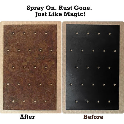 NADAMOO Rust Coverter Spray Paint, Black, 1 Can