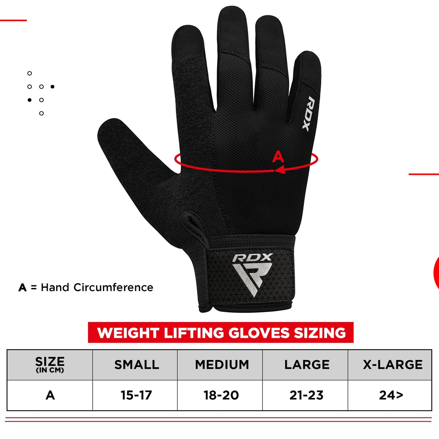 RDX Weight Lifting Gloves Gym Workout, Full Finger Touch Screen, Breathable Anti Slip Padded Palm Protection, Fitness Strength Training Powerlifting HIIT WOD Exercise, Men Women Home Gym Cycling