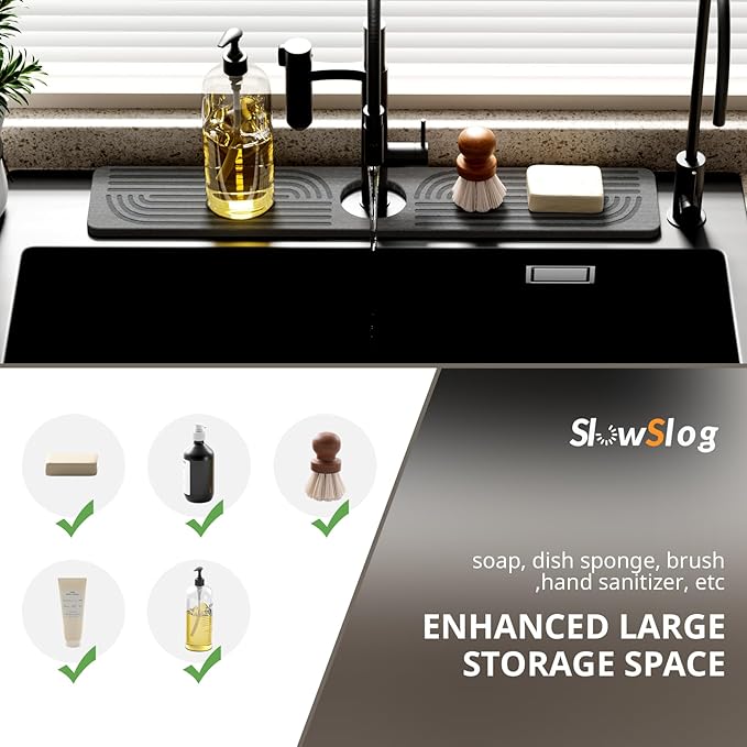 Faucet Mat for Kitchen Sink
