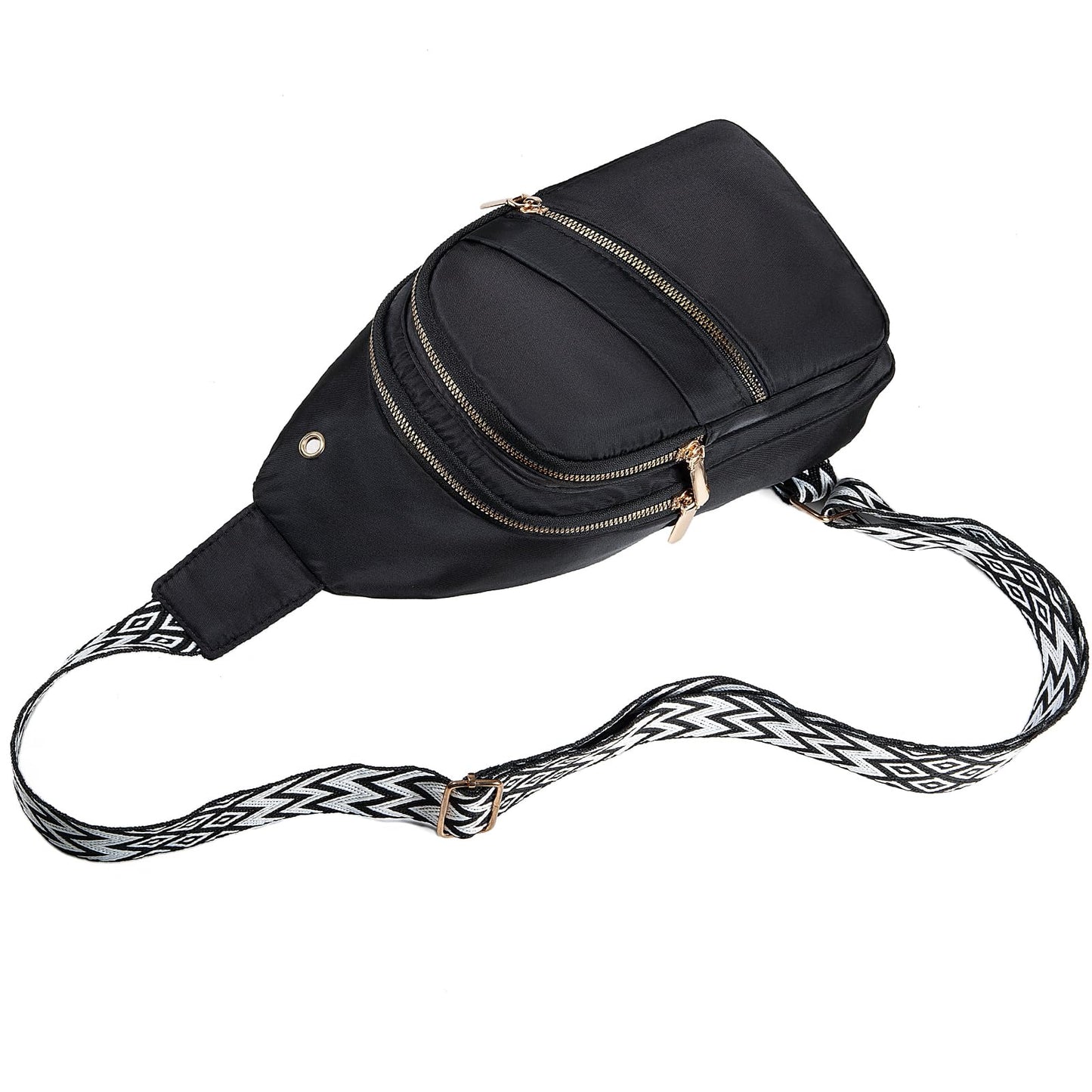 Crossbody Sling Bag Small Sling Backpack, Cross Body Bag Chest Bag for Women Men Travel Hiking Daypack