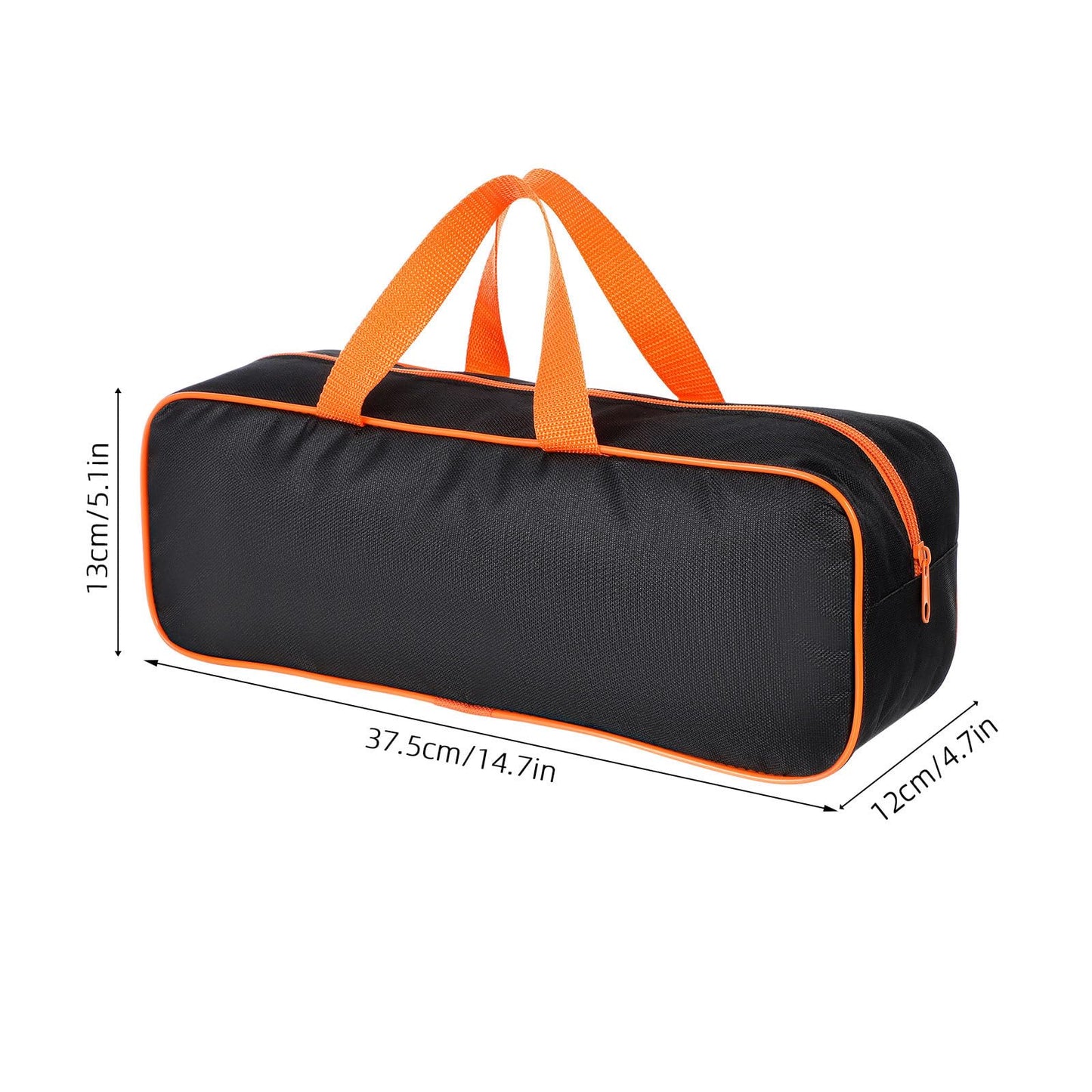 DOITOOL Grill Tool Storage Bag, 14.7" Portable BBQ Tool Organizer Pouch, Outdoor Grill Accessories Storage Carry Bag for Outdoor Camping RV Picnic