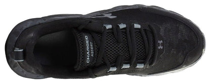Under Armour Men's Charged Assert 9 Camo, Black/Black/Pitch Gray, 10 US