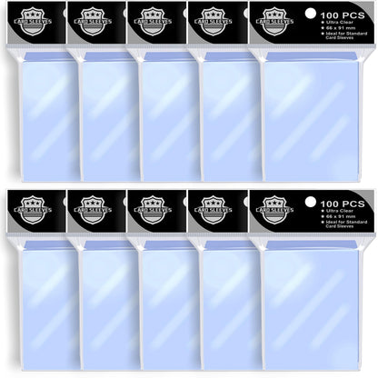 1000PS Penny Trading Card Sleeves for Board Game,Standard Size 66 * 91mm,Hold Perfect for Baseball,Football,Magic,Yugioh Card Sleeves