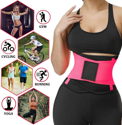 VENUZOR Waist Trainer Belt for Women - Slimming Waist Cincher & Body Shaper | Adjustable Size for Comfort
