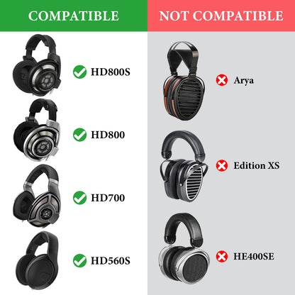 Geekria Shield Headphones Case Compatible with Sennheiser HD800S, HD800, HD820, HD700, HD660s2, HD650, PXC550 II, Replacement Hard Shell Travel Carrying Bag with Cable Storage (Dark Grey)