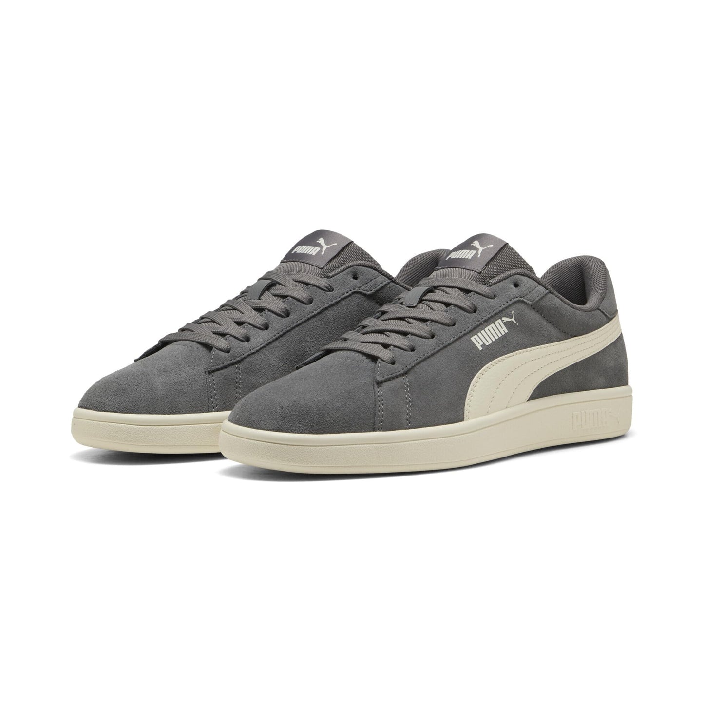 Puma Smash 3.0, Unisex Trainers, Cool Dark Gray-Warm White