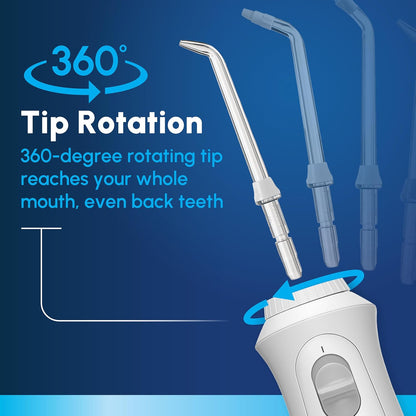 Waterpik Cordless Pearl and Sensonic Rechargeable Electric Toothbrush and Water Flosser Combo, Complete Dental Care for Teeth, Gums, Braces and Travel – ADA Accepted, White