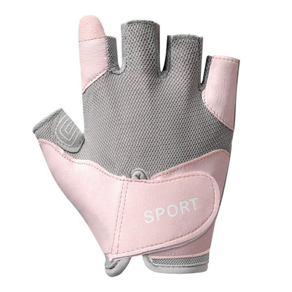 Workout Gloves for Women Men - Half Finger Gym Gloves Weight-Lifting Gloves