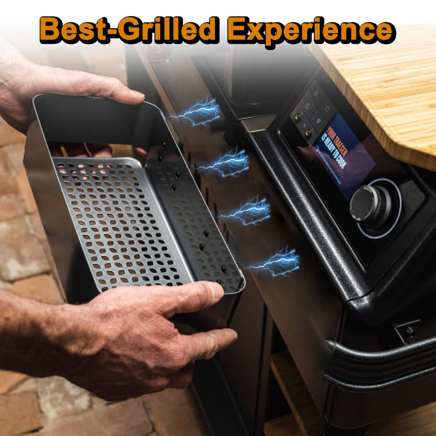 Magnetic Storage Bin Replacement Parts for Traeger Ironwood 885 650 Pro 34 22 780 575 TFB38TCA TFB57PZB Pit Boss PB1100PS1 PB700FB PB820PS1 Storage Organizer Rack Basket Caddy Holder Accessories