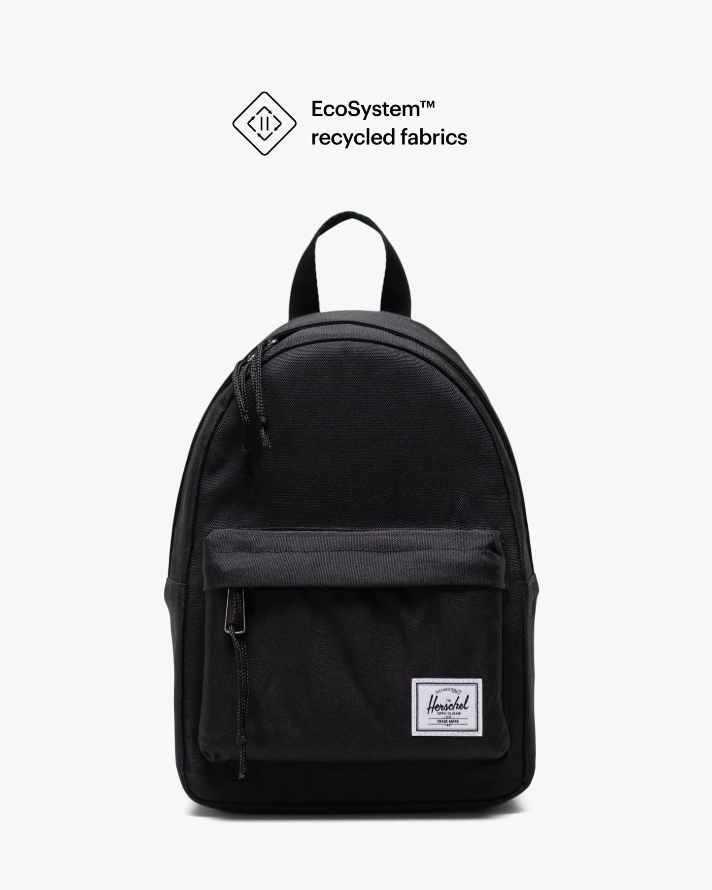 Herschel Classic Backpack, Black,Mod Mini - 6.5L