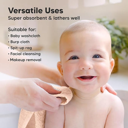 6-Pack Baby Washcloths