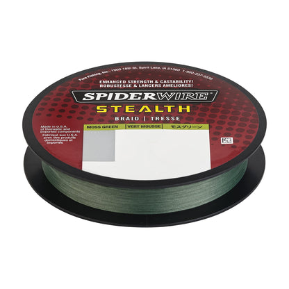 Berkley FireLine® Superline, Moss Green/Clear, 10lb | 4.5kg, 125yd | 114m Fishing Line, Suitable for Freshwater Environments