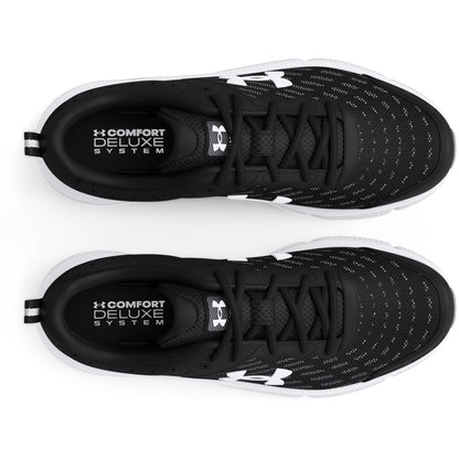 Under Armour Men's Charged Assert 10, (001) Black/Black/White, 11.5, US