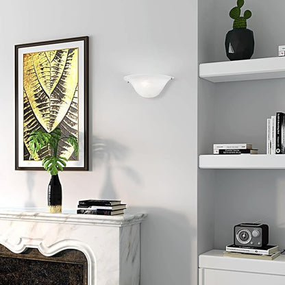 Livex Lighting Wynnewood 1 Light Wall Sconce Satin Nickel Finish