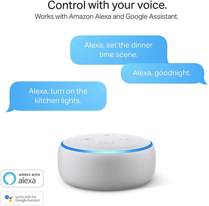 Kasa Smart Light Bulbs, Full Color Changing Dimmable Smart WiFi Bulbs Compatible with Alexa and Google Home, A19, 9W 800 Lumens,2.4Ghz only, No Hub Required, 4 Count (Pack of 1), Multicolor (KL125P4)