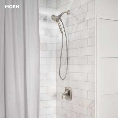 Moen Engage Magnetix Shower Head with Handheld Sprayer, 6 Spray Functions, Spot Resist Brushed Nickel, 26100EPSRN