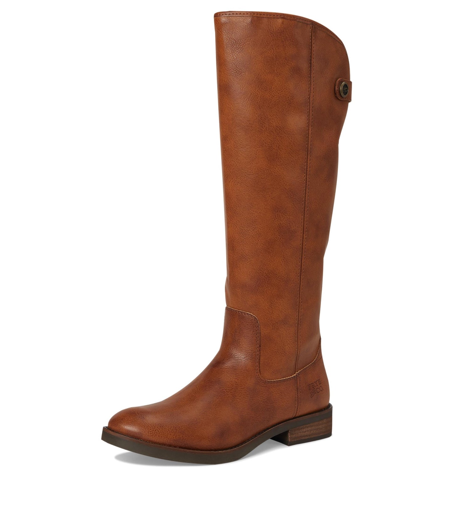 FRYE AND CO. Womens Kellie Button Tall Cognac 11 Medium