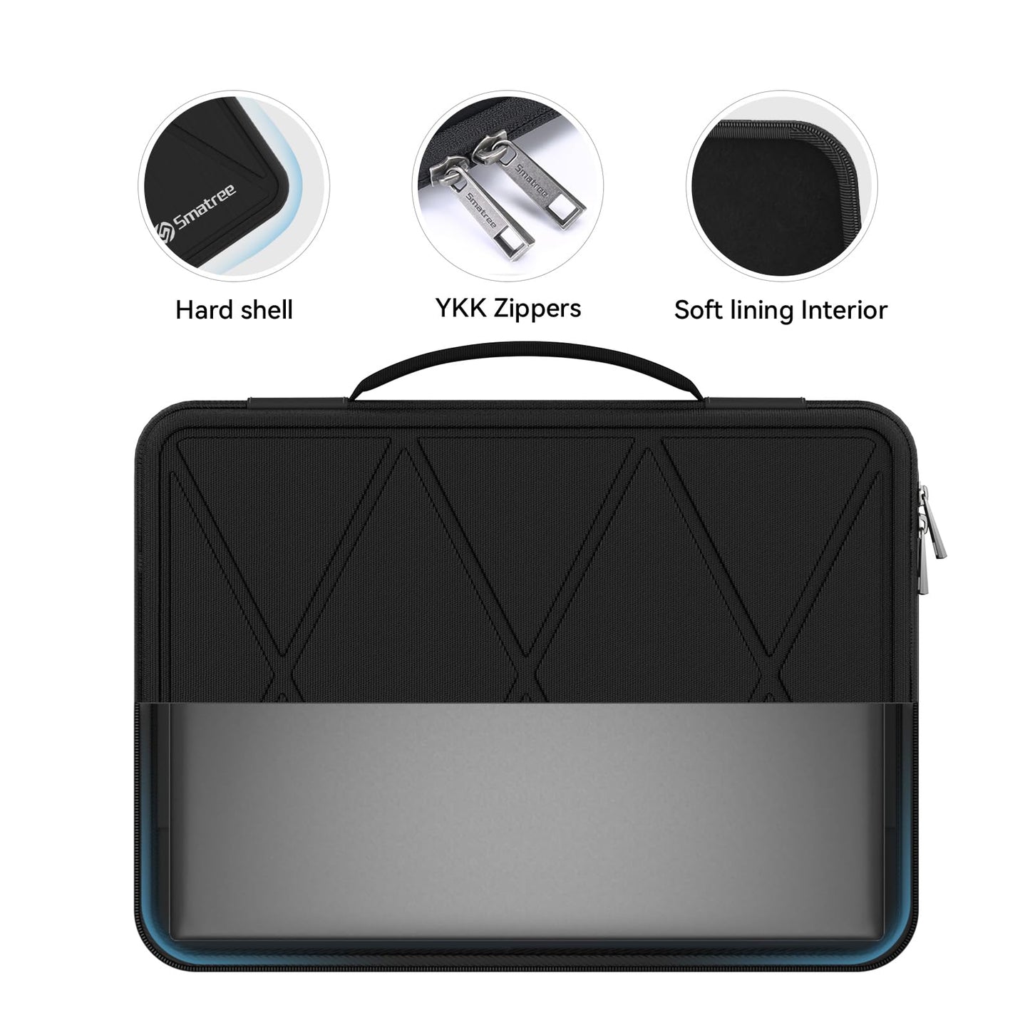 Smatree Hard EVA Protective Sleeve Case Compatible for 14 inch ASUS ROG Zephyrus G14 2026 GU405/2025/2024/2023, for ASUS ROG Zephyrus G14 Laptop Notebook Bag (X8253)