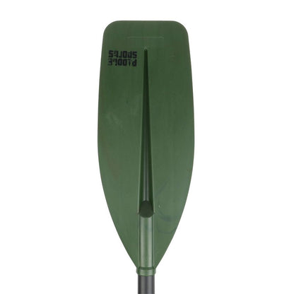 Attwood 11759-1 Canoe Paddle, Aluminum and Plastic, 4-Feet Long, Camouflage Green Blade, Ergonomic Grip