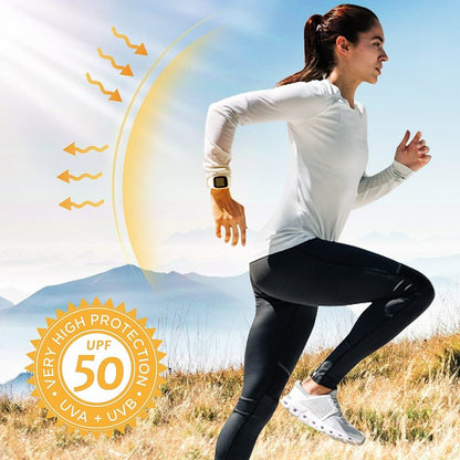 isnowood Womens Long Sleeve Rash Guard, UV UPF 50+ Sun Protection Shirts, Quick Dry Lightweight Tops for Swimming Workout Hiking Running Blue