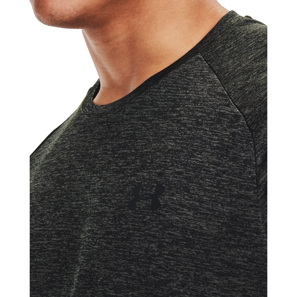Under Armour Men's Tech 2.0 Short-Sleeve T-ShirtDISC , Baroque Green (311)/Black, Small