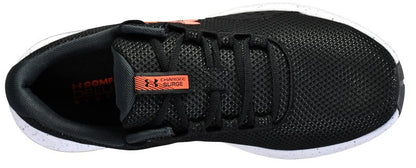 Under Armour Men's Charged Surge 4, (004) Black/Anthracite/Ares Red, 10, US