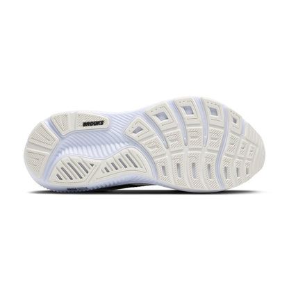 Brooks Women’s Ghost 17 Neutral Running Shoe - White/Black/Rose Gold - 7.5 Medium