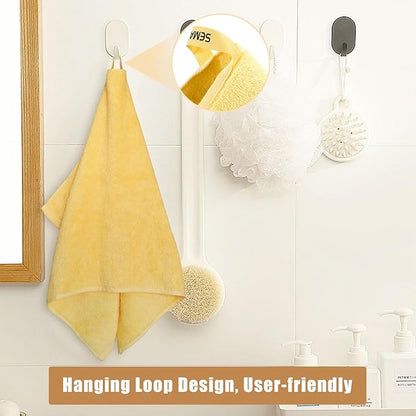 SEMAXE Hand Towel for Bathroom, 100% Combed Cotton Towel