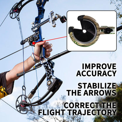 longbowmaker Whisker Biscuit Quick Shot Archery Arrow Rest - Full Containment Brush Rest for Accurate Shots for Left and Right Bow (Combo)