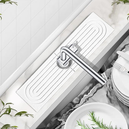 Stone Drying Mat for Kitchen Faucet: Diatomite Stone Drying Tray
