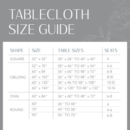 Elrene Home Fashions Harvest Festival Fall Printed Tablecloth, Polyester, Multicolor, 60" x 84" (Tablecloth)