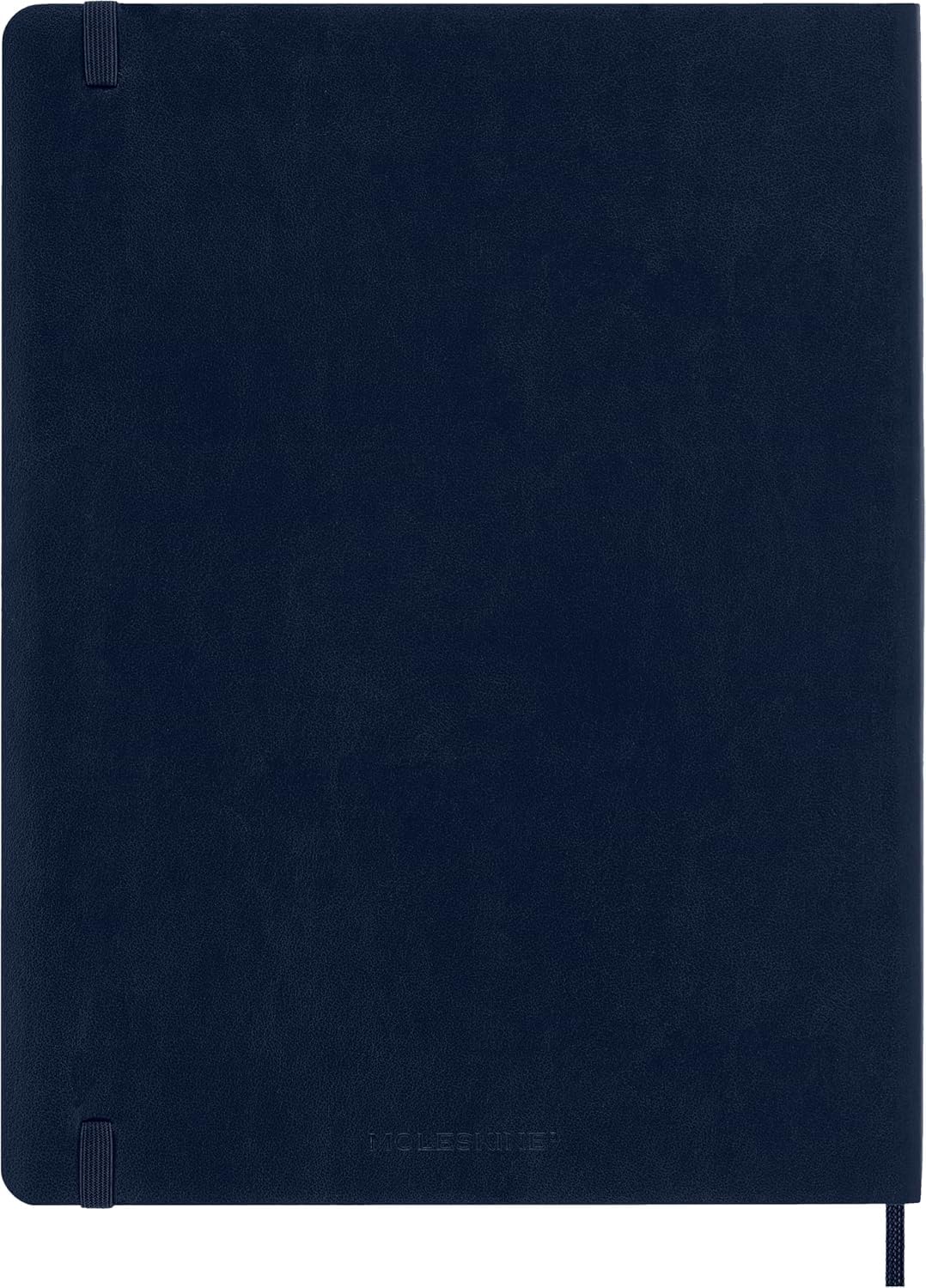 Moleskine Classic Notebook, Soft Cover, XL (7.5" x 9.5") Ruled/Lined, Sapphire Blue, 192 Pages