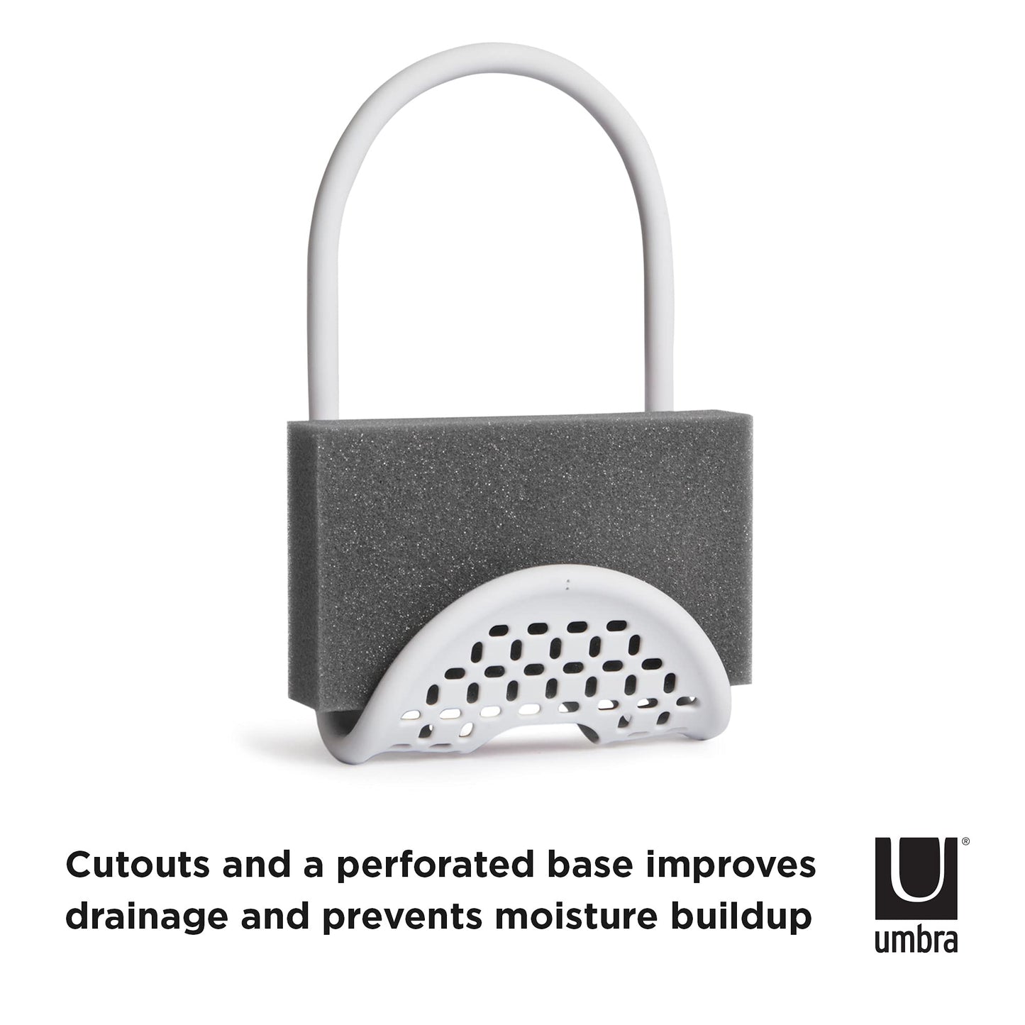 Umbra Sling Sink Caddy, White, 6 Pieces