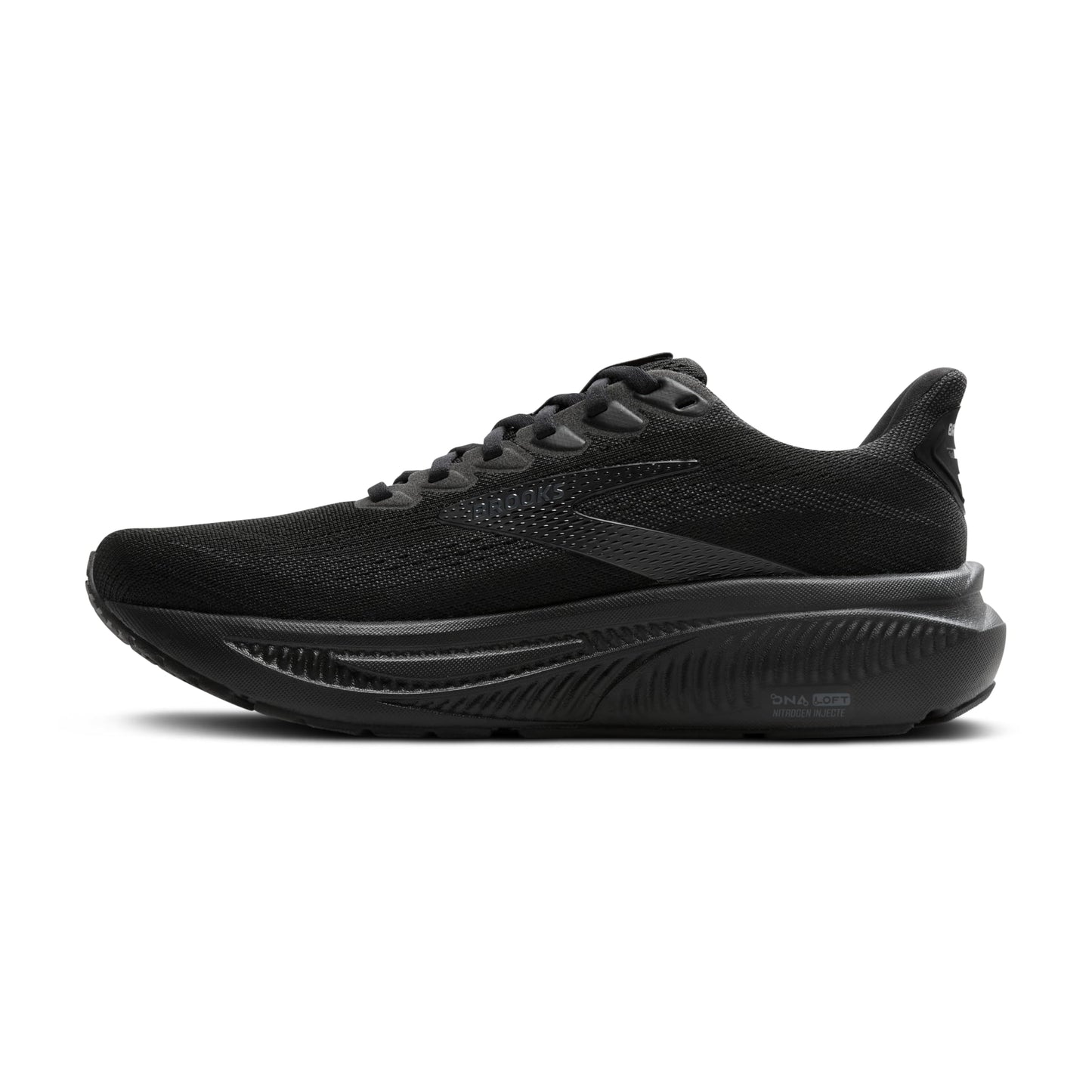 Brooks Men’s Ghost 17 Neutral Running Shoe - Black/Black/Ebony - 15 X-Wide