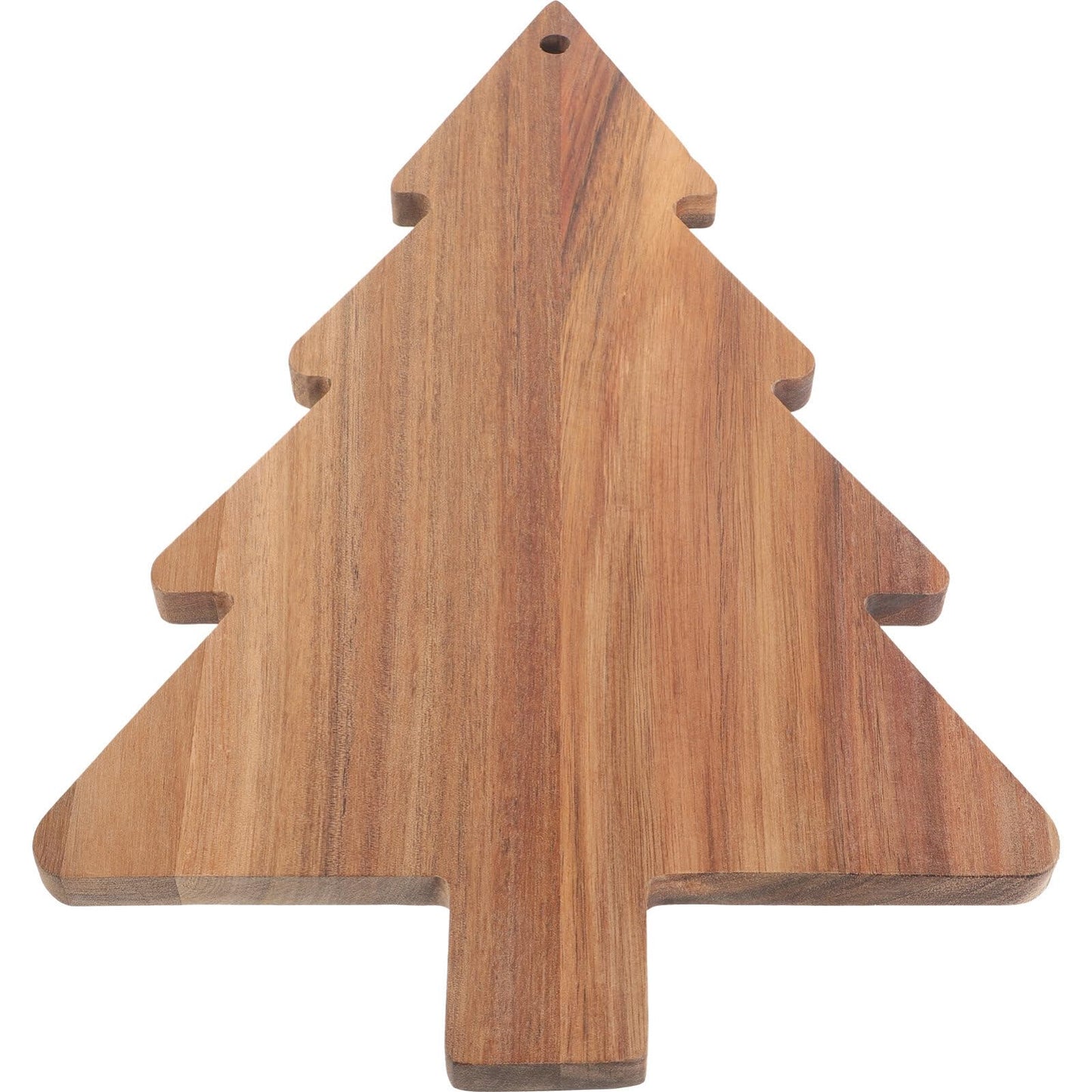 Amosfun Christmas Tree Charcuterie Board Xmas Cutting Board Fruit Tray Wooden Cheese Appetizer Tray Sushi Serving 9.5 x 15 Inch