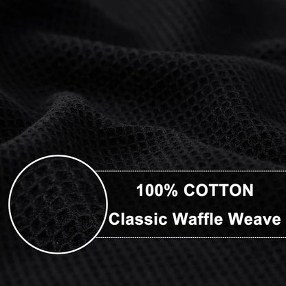 Homaxy 100% Cotton Kitchen Towels and Dishcloths Set