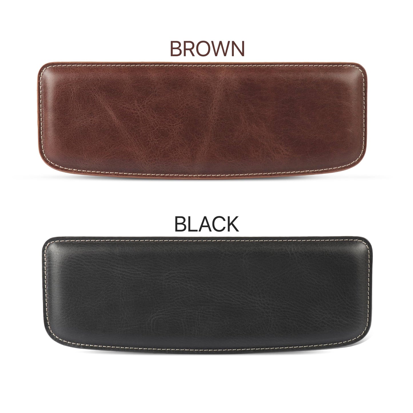 Londo Genuine Leather Keyboard Pad - Premium Ergonomic Support for Comfortable Typing at Work and Home