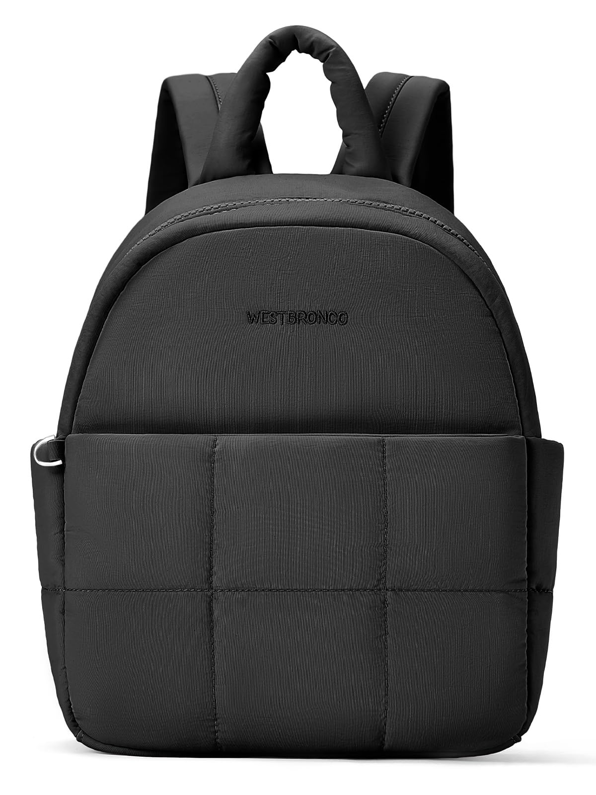 WESTBRONCO Mini Backpack for Women Nylon Small Fashion Backpacks Purse Puffer Lightweight Backpacks for Travel, Shopping, Daily