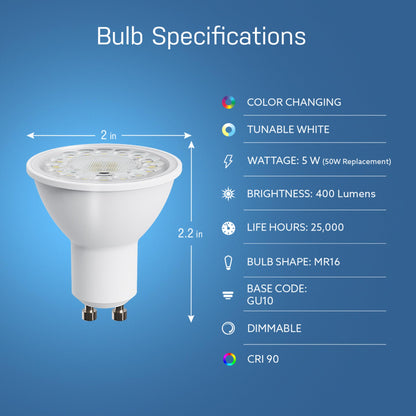 Feit Electric Smart Light Bulbs, 2.4Ghz WiFi Light Bulbs, No Hub Needed, Works with Alexa and Google, Dimmable 60 Watt = LED 9W, OM60/950CA/AG/3, 5000K Day Light, 3 Pack