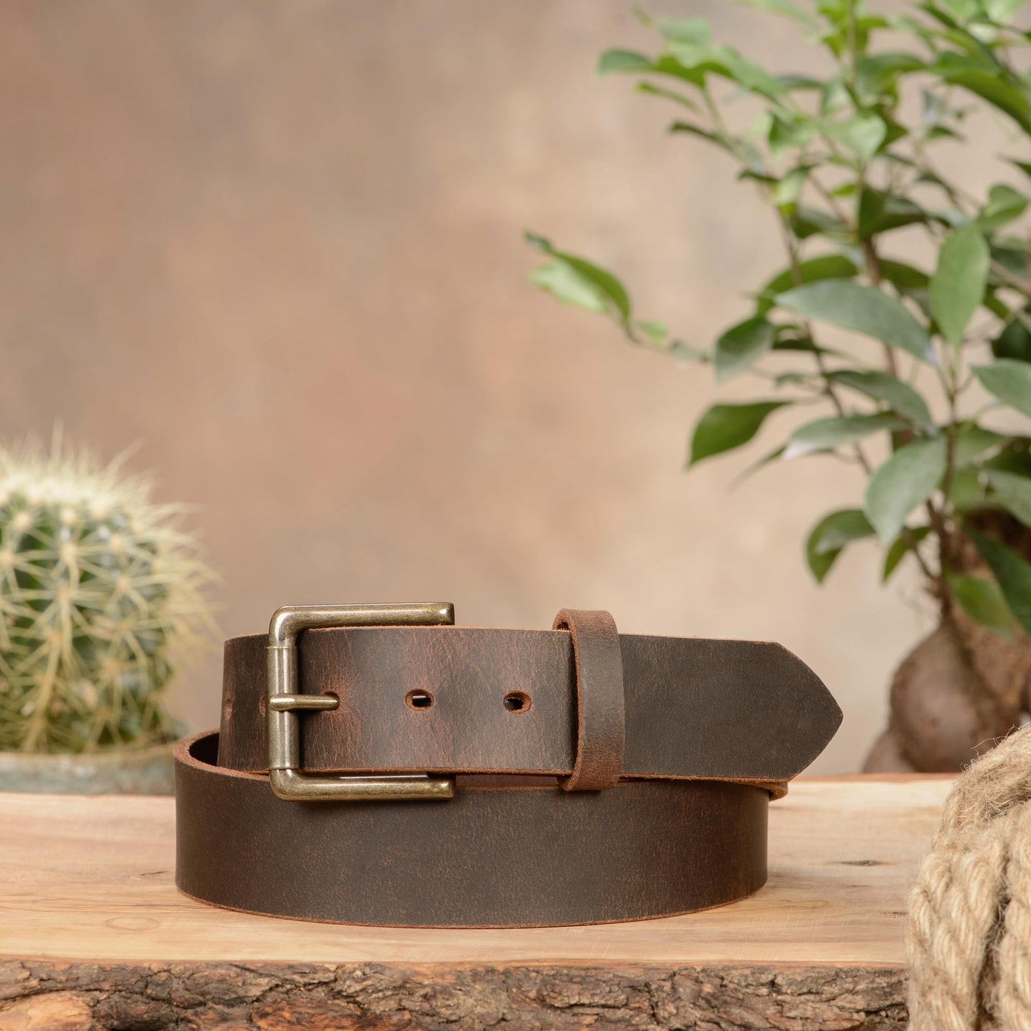 Bullhide Belts Mens USA Made Leather Belt for Casual 1.50" Wide
