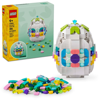 LEGO Decorative Easter Egg Building Toy for Girls & Boys - Springtime Craft Activity for Kids, Ages 8+ - Basket Stuffer or Gift Idea for Easter, Birthdays, & Special Occasions - 40816