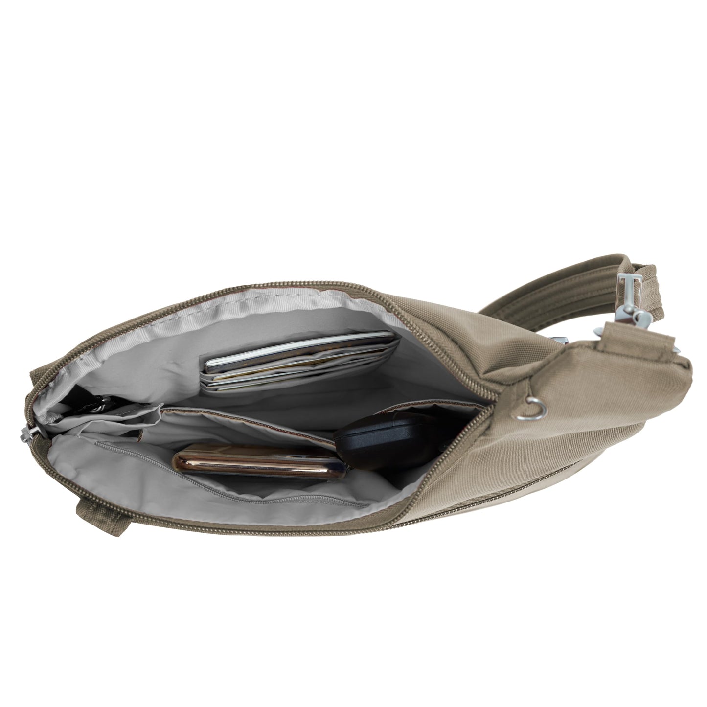 Travelon Anti-Theft Cross-Body Bag, Two Pocket