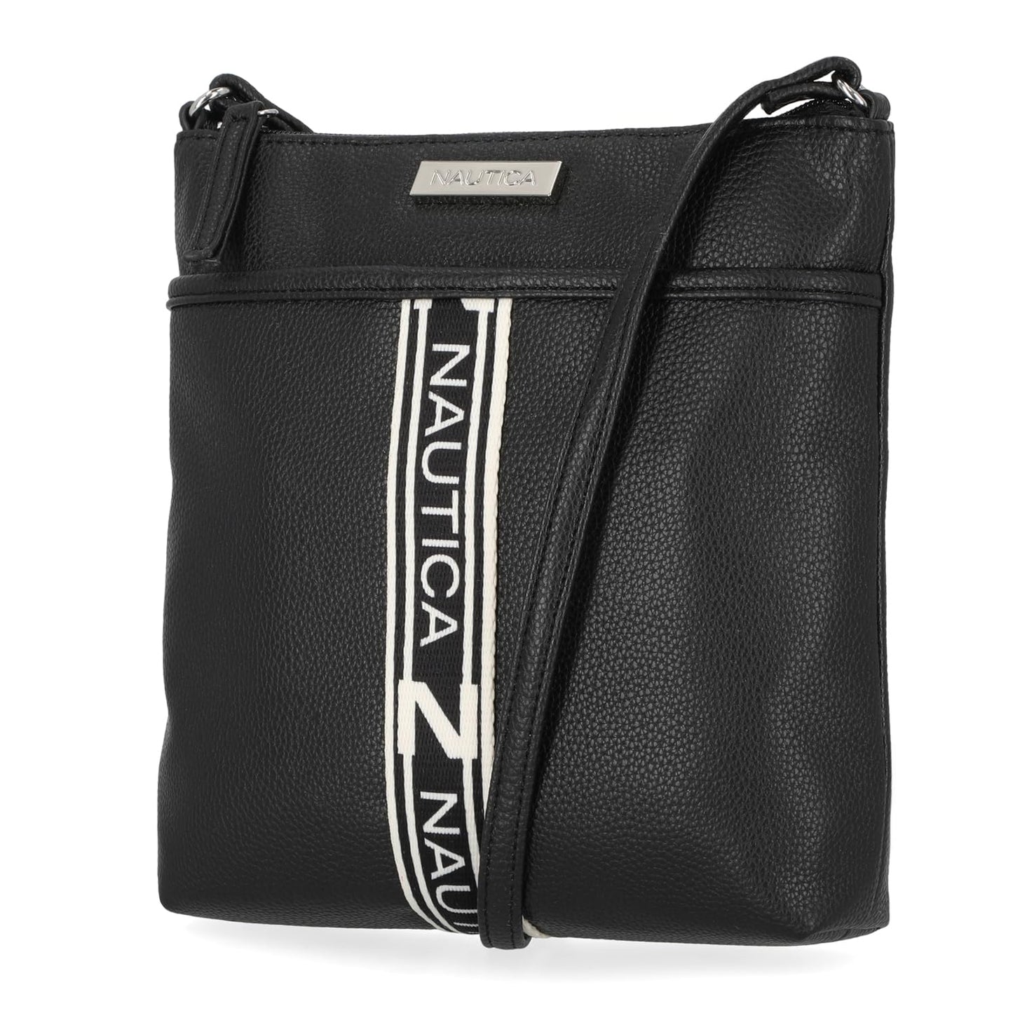 Nautica Lakeside Signature Jaquard North South Crossbody Bag