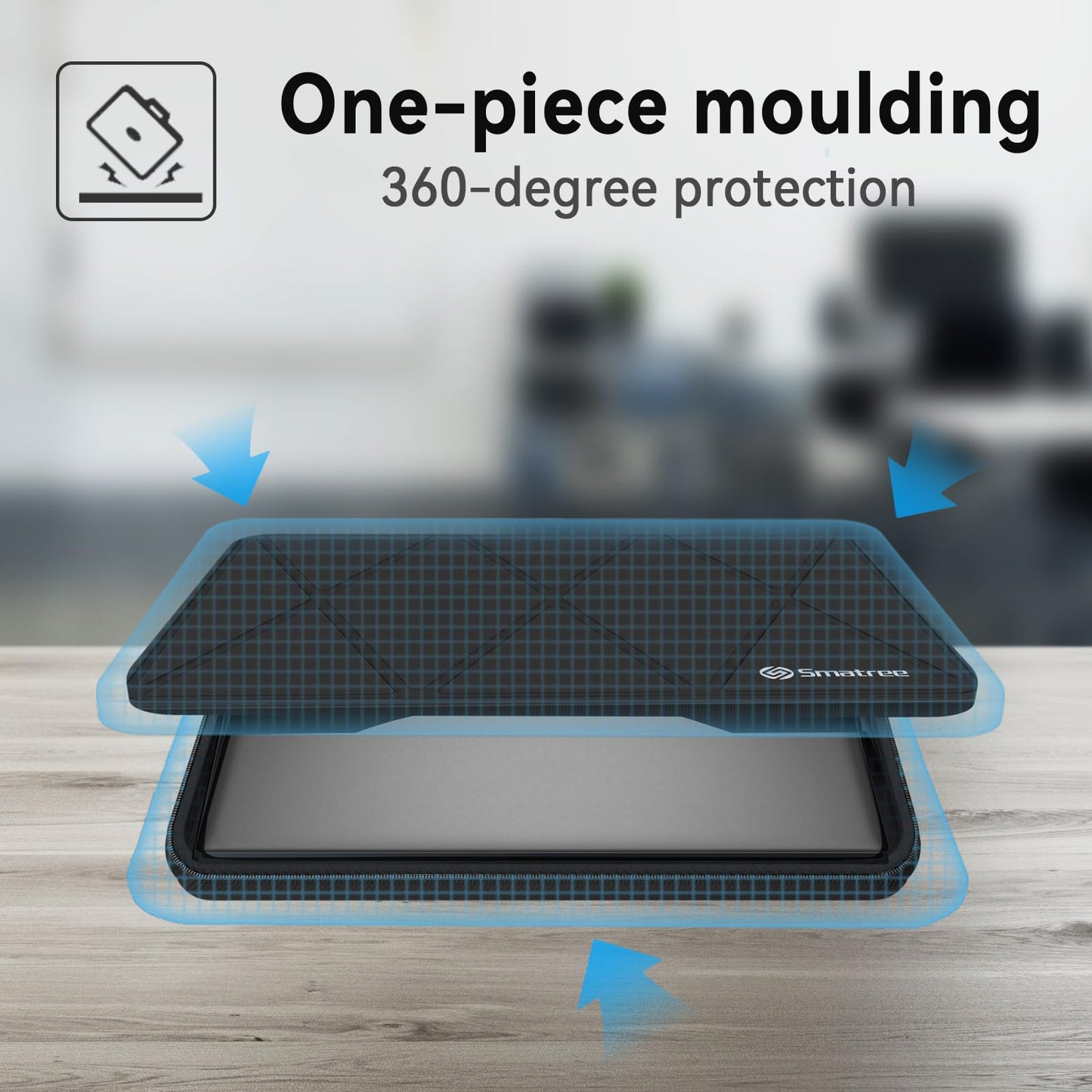 Smatree Hard EVA Protective Sleeve Case Compatible for 16 inch Samsung Galaxy Book5/4/3 Pro, for Samsung Galaxy Book5/4/3 Pro 360, for SamsungGalaxy Book4 Edge/Book4 Ultra/Book3 Ultra Laptop (X8283)