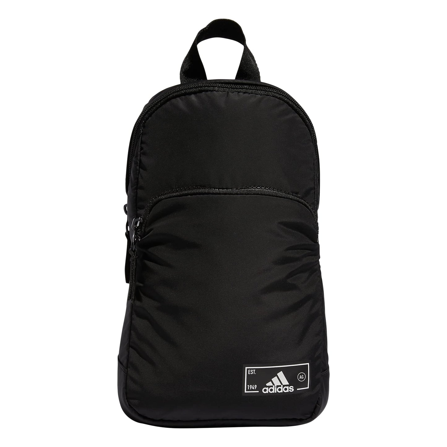 adidas Essentials Crossbody – Athletic Sling Bag with Phone Pocket, Black/2.0, One Size